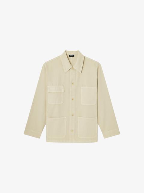 A.P.C. LOOSE-FIT OVERSHIRT-JACKET