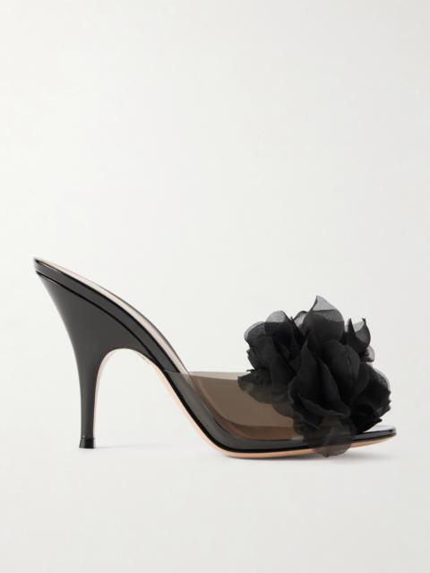Gianvito Rossi Embellished Pvc Sandals