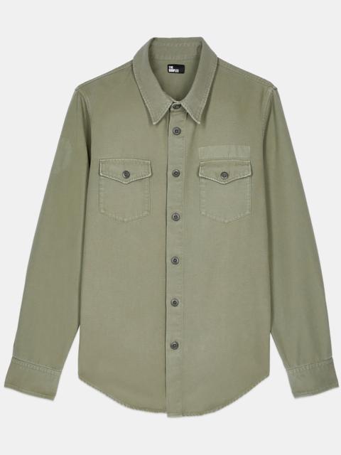 The Kooples KHAKI DENIM SHIRT
