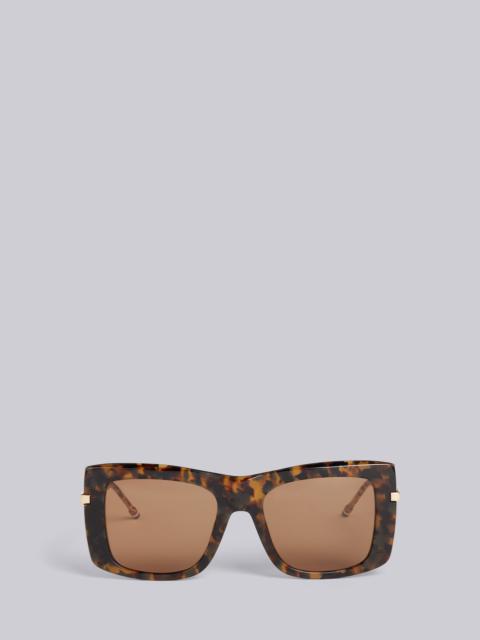 Thom Browne TB419 - Tortoise Squared Sunglasses