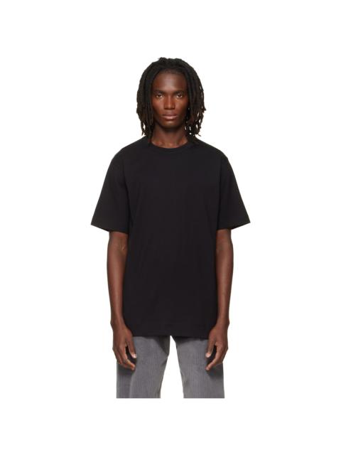 Dries Van Noten Black Regular Fit Cotton T-shirt