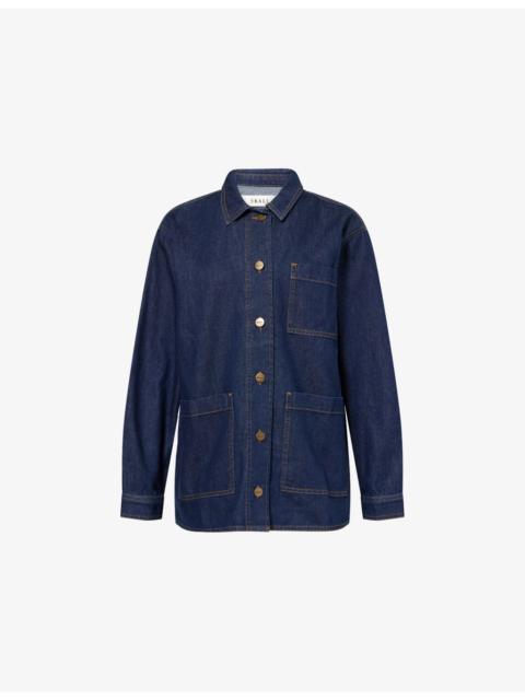 SKALL Henny Relaxed-Fit Denim Overshirt