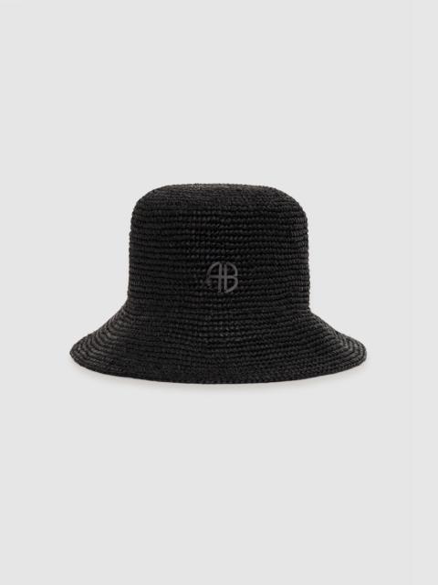 ANINE BING Cabana Bucket Hat - Black