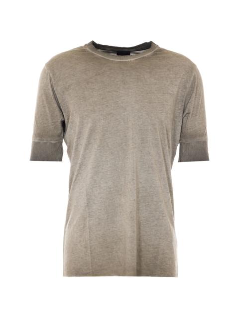 thom/krom distressed crewneck T-shirt