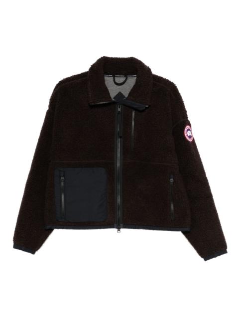 Canada Goose zip-fastening fleece jacket