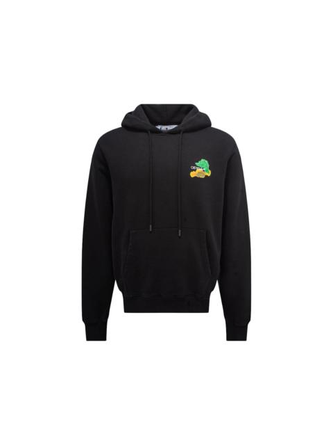 Off-White OFF-WHITE Brush Arrows Slim Skate Hoodie Black/Multi