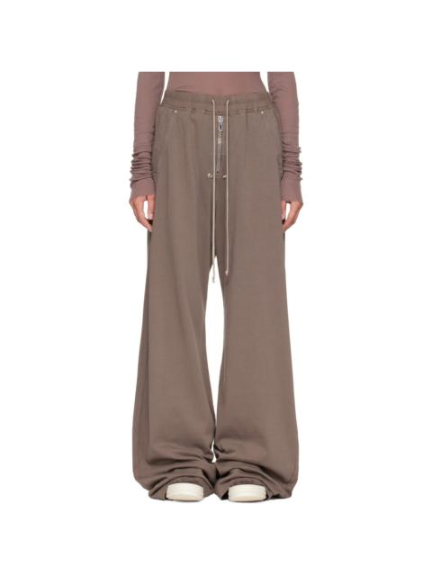 Rick Owens DRKSHDW Taupe Tower Geth Belas Lounge Pants