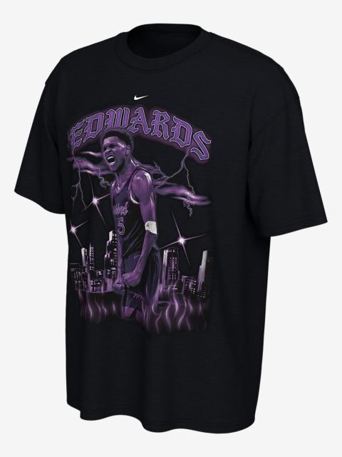 Anthony Edwards Minnesota Timberwolves City Edition Nike NBA T-Shirt