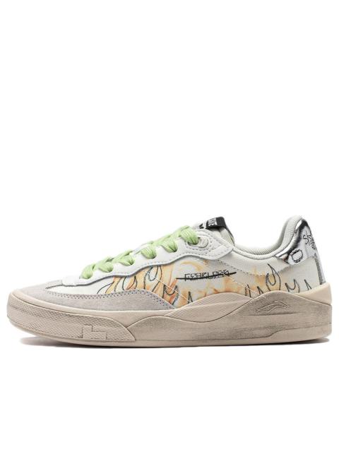 (WMNS) Li-Ning Skate General 'White Graffiti' AEPSA50-7