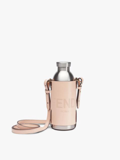 FENDI Pink leather flask holder