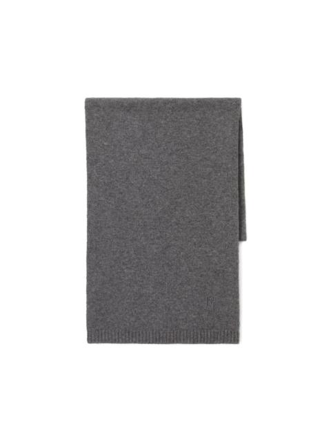 ba&sh Comie logo-embroidered scarf