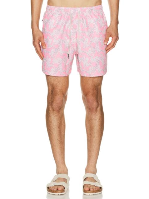 OAS Pink Octo Swim Shorts