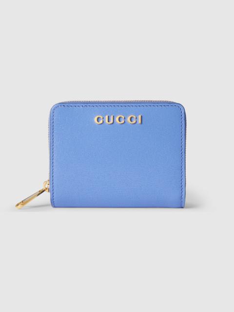 GUCCI Mini wallet with Gucci script
