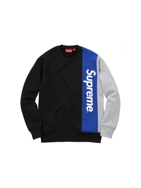 Supreme Supreme Panelled Crewneck Black