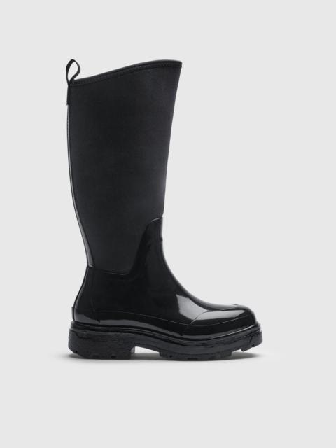ATP ATELIER Verbania Black Rubber Boot