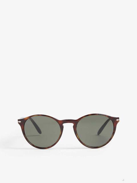 PO3092 phantos-frame Havana sunglasses