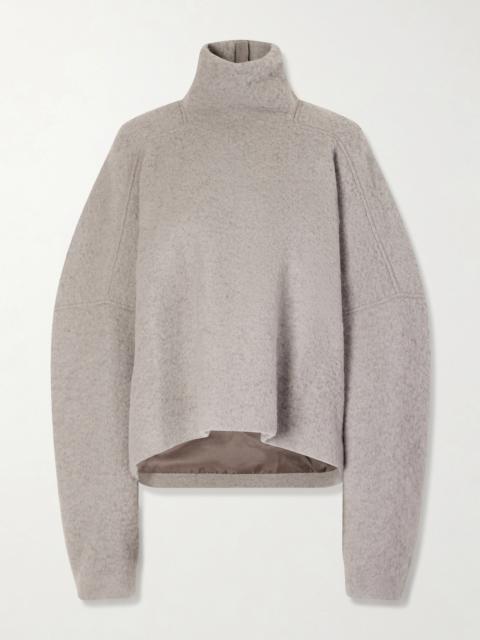 Rick Owens Jumbo Tabard Alpaca And Wool-blend Sweater