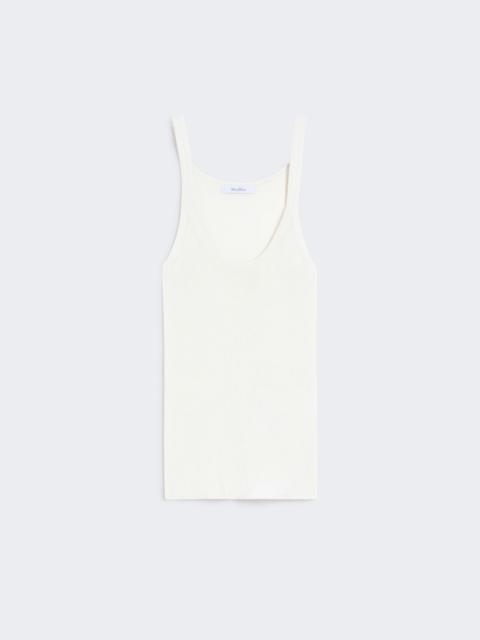 HELIER Cotton and viscose top