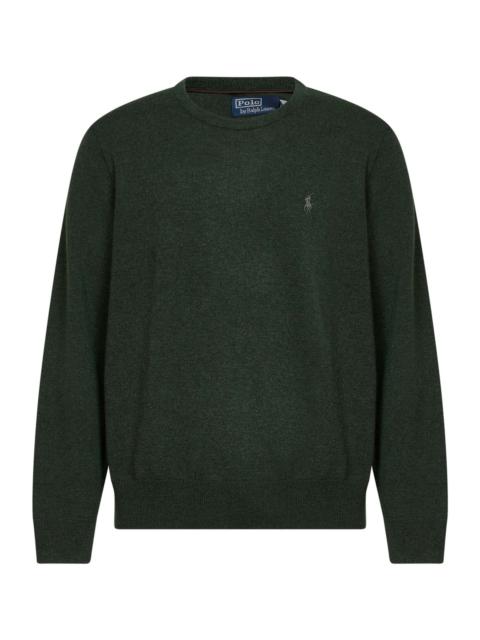Polo Ralph Lauren Green crew-neck long-sleeved sweater