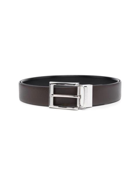 Canali buckle-fastening belt