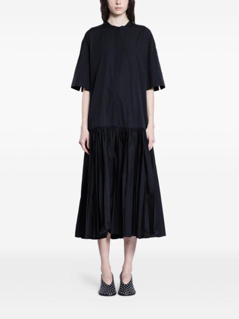 Jil Sander panelled midi dress