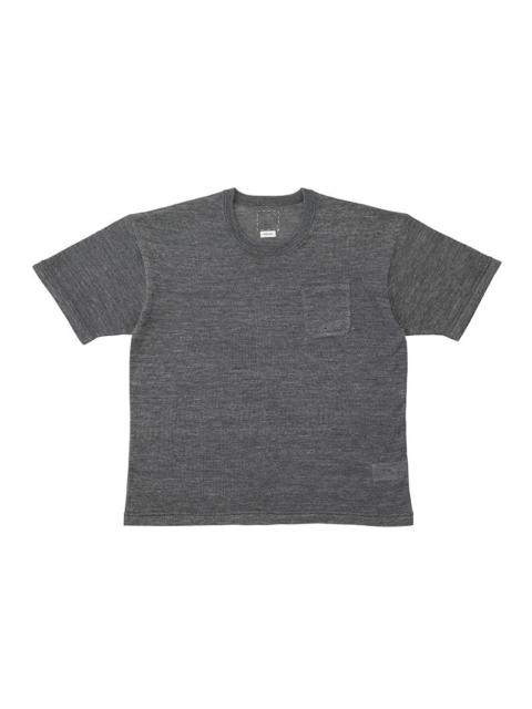 visvim JUMBO KNIT S/S GREY