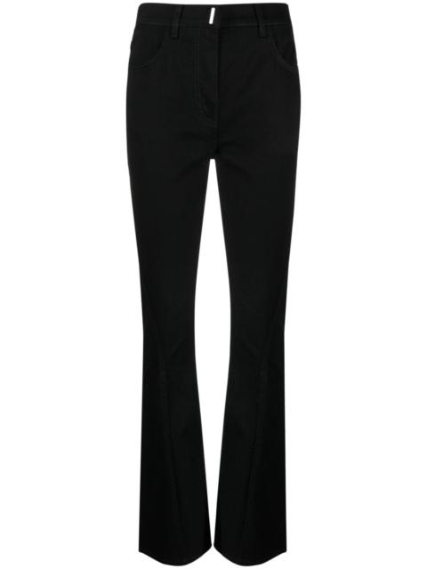 Givenchy high-waisted flared jeans