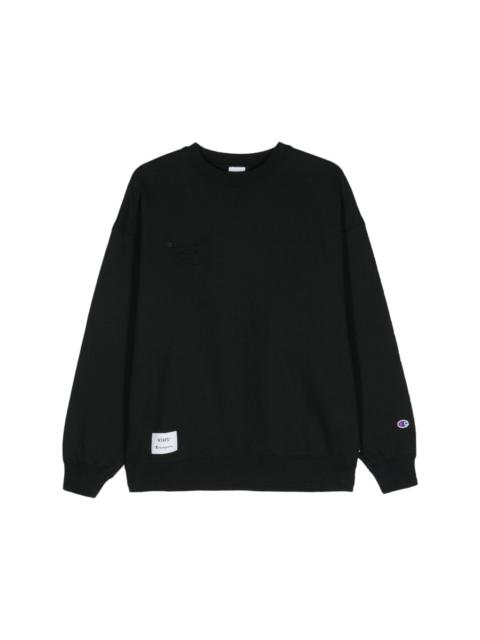 x Champion Academy logo-embroidered sweatshirt