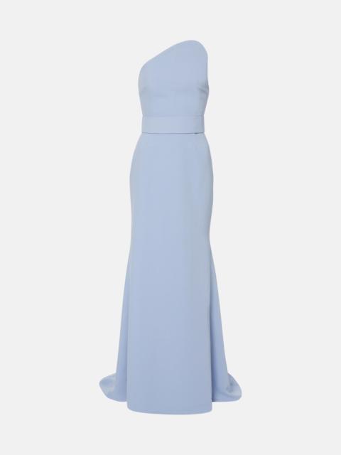 SOLACE LONDON Seraphina one-shoulder gown