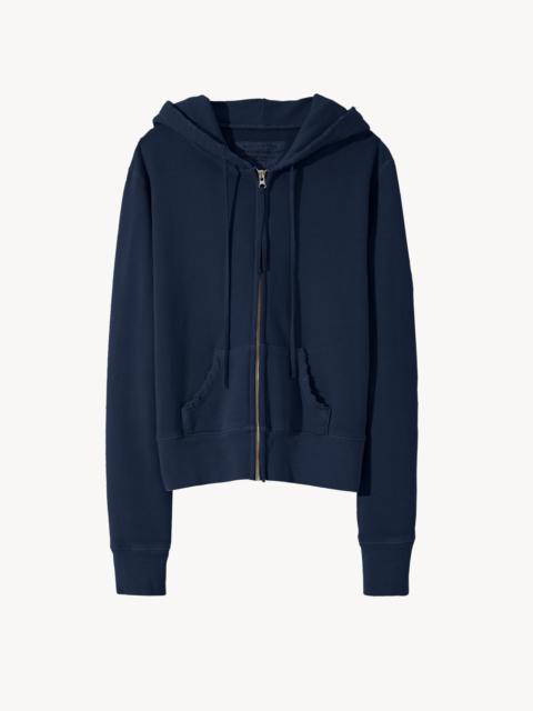 NILI LOTAN CALLIE ZIP UP HOODIE