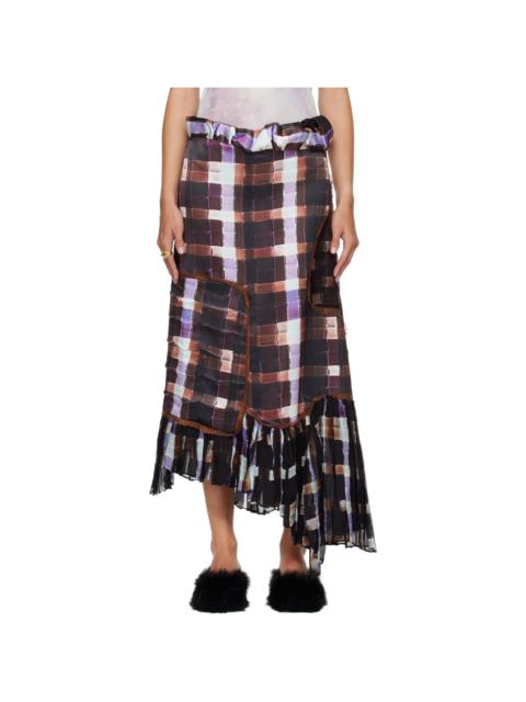 Collina Strada Brown Lily Maxi Skirt