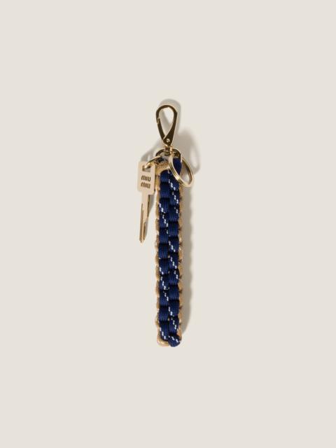 Miu Miu Cord keychain trick