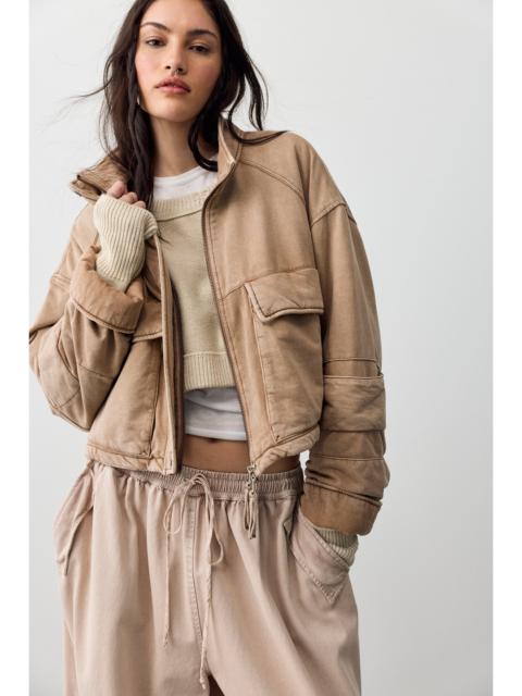 FREE PEOPLE We The Free Wes Washed Jacket