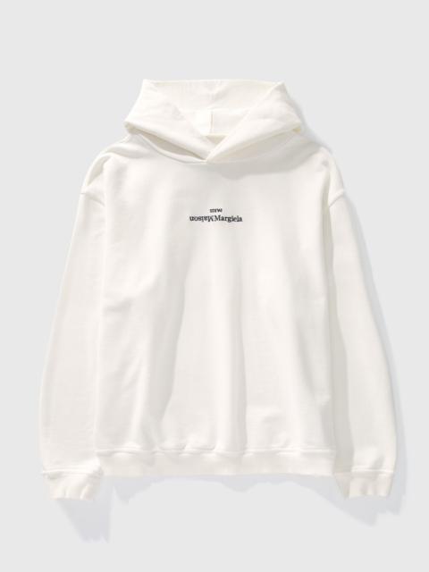 Maison Margiela UPSIDE DOWN LOGO HOODIE