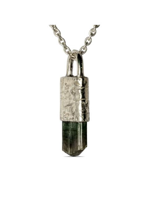 Parts of Four Talisman Specimen elbaite necklace