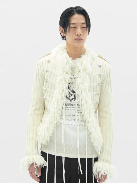 Ann Demeulemeester Aland Marsina Knit Jacket