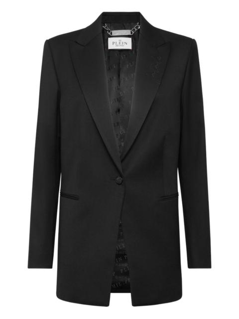 PHILIPP PLEIN embroidered single-breasted blazer