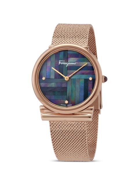 FERRAGAMO Gancini Slim 34mm watch