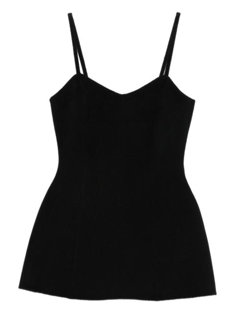 RÓHE double-face bustier top
