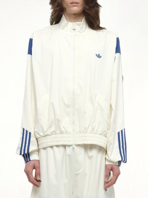 WILLY CHAVARRIA Adidas X Chavarria Poplin Track Top in Off White