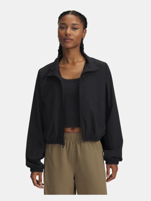 Under Armour Women's UA Rival Woven Crop Jacket