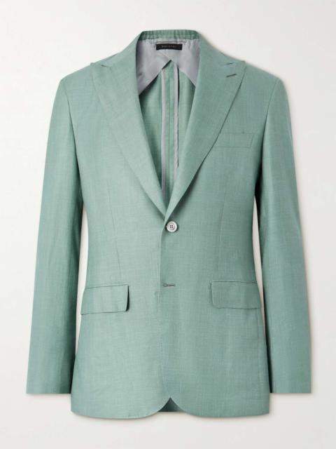 Brioni Silk, Cashmere and Linen-Blend Suit Jacket