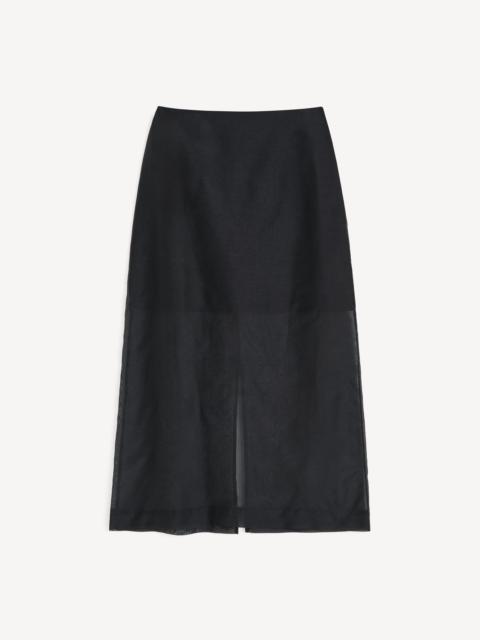 BY MALENE BIRGER Esta silk organza skirt