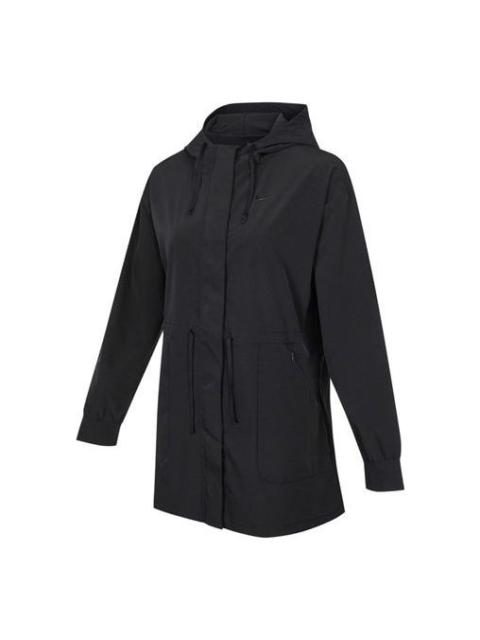 (WMNS) Nike Bliss Luxe elastic Woven Hooded Jacket Black DH3528-010
