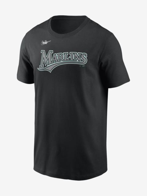 Florida Marlins Cooperstown Wordmark Men's Nike MLB T-Shirt