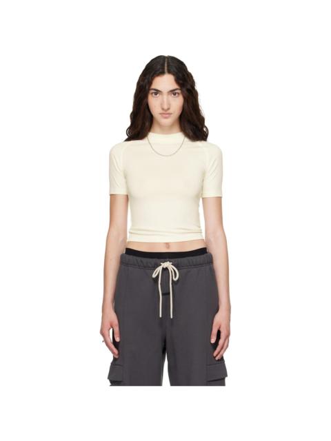 ESSENTIALS Off-White Shrunken Baseball T-shirt