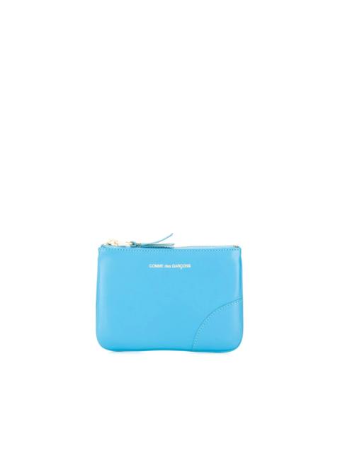 Comme Des Garçons colour-block leather wallet
