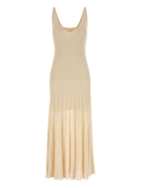 Isabel Marant ribbed v-neck midi dress