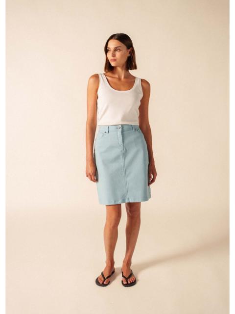 SAINT JAMES ELFY Stretch Denim Skirt