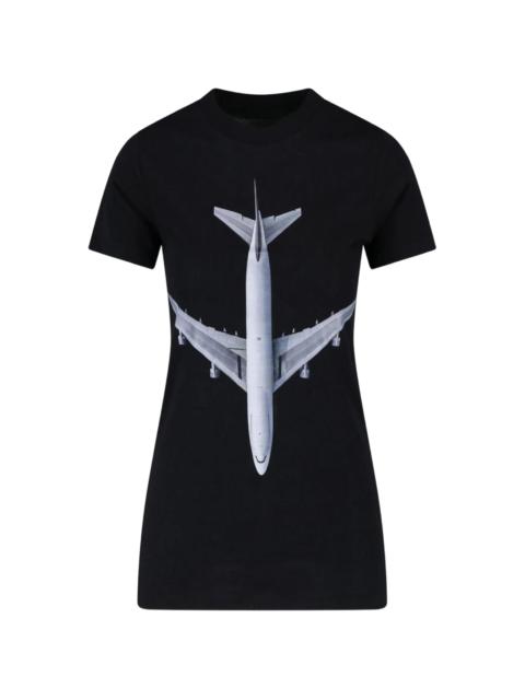 ERL Erl Plane Printed T-shirt